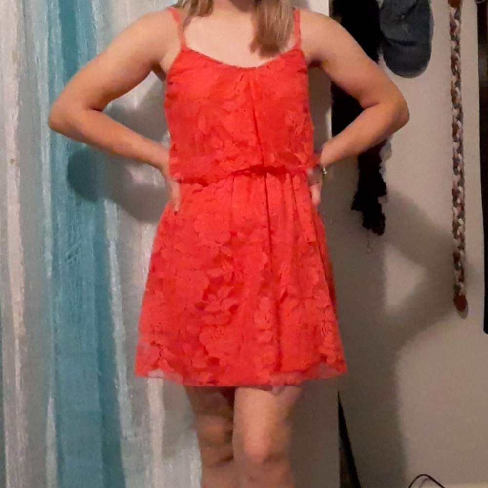 Rose-lace Sundress
